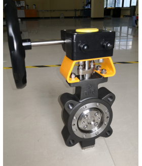 Full Metal-to-Metal Triple Eccentric High Performance Butterfly Valve With Replaceable Seat